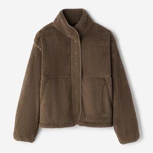 Roots Creekside shearling Brown Fleece Jacket